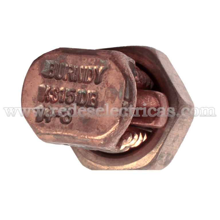 BURNDY (KS15) Burndy KS15 Conector Cu 108 AWG Split Bolt Redes