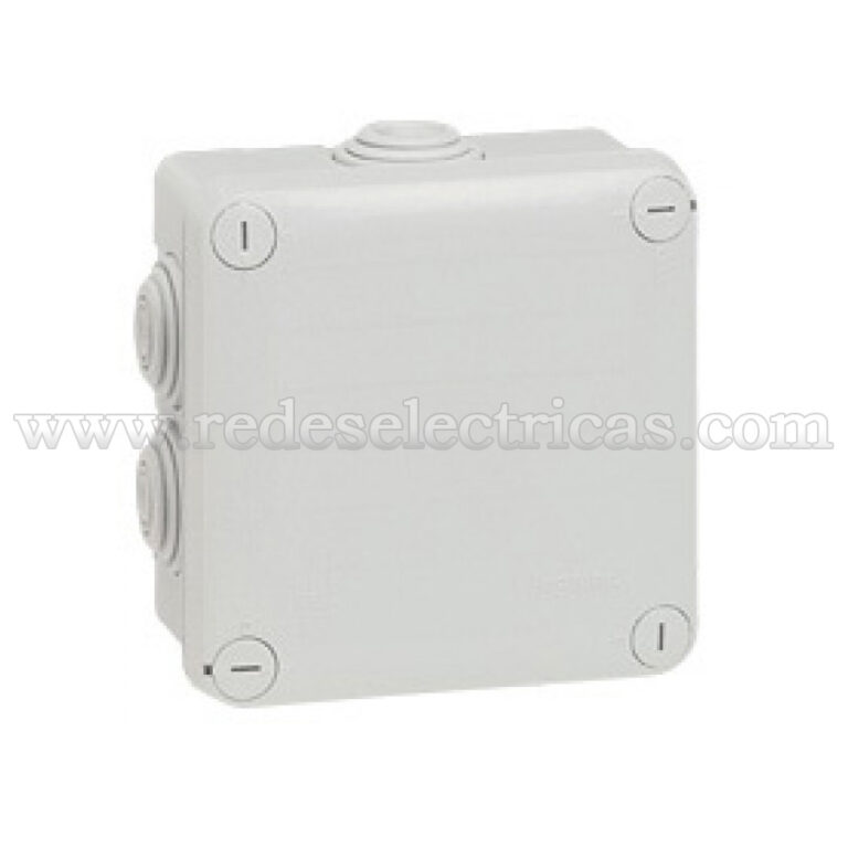 LEGRAND (92022) | Caja Plástica Cuadrada 105X105X55 Mm E Dir Ip-55 Ik ...