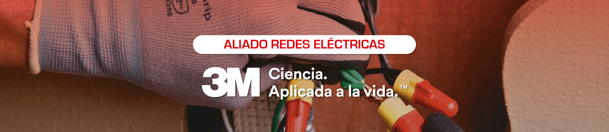 Banner 3M Redes Eléctricas