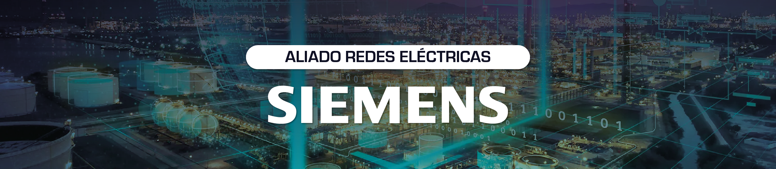 Banner Siemens Redes Eléctricas